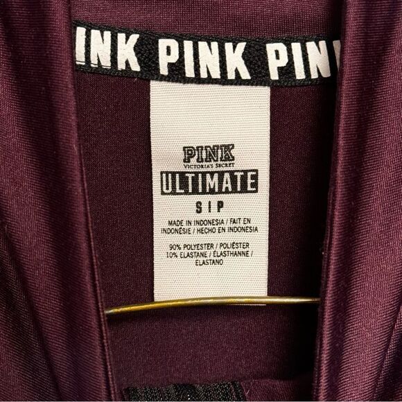 PINK Victoria’s Secret Ultimate Pullover Shirt Track top womens size Small S - Picture 3 of 4